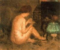 Joaquim Sunyer de Miro - Estudio de desnudo